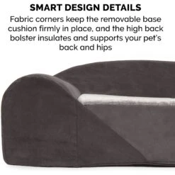 FurHaven Luxury Edition Orthopedic Bolster Cat & Dog Bed With Removable Cover 18 FurHaven Luxury Edition Orthopedic Bolster Cat & Dog Bed With Removable Cover -Blue Buffalos Shop 178891 PT7. AC SS1800 V1597095668