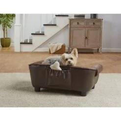 Enchanted Home Pet Cleo Sofa Cat & Dog Bed With Removable Cover, Small -Blue Buffalos Shop 180306 PT2. AC SS1800 V1563226522