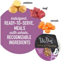 Tiki Dog Taste Of France Beef, Potatoes & Burgundy Recipe In Broth Grain-Free Wet Dog Food, 3-oz Cup, Case Of 4 -Blue Buffalos Shop 186335 PT4. AC SS1800 V1631197929