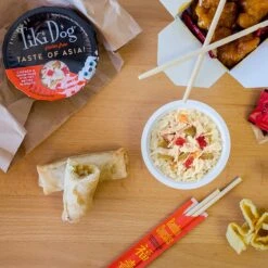 Tiki Dog Taste Of Asia Chicken & Snow Peas Stir Fry Recipe In Broth Gluten-Free Wet Dog Food, 3-oz Cup, Case Of 4 -Blue Buffalos Shop 186339 PT6. AC SS1800 V1576622941