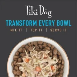 Tiki Dog Taste Of Asia Chicken & Snow Peas Stir Fry Recipe In Broth Gluten-Free Wet Dog Food, 3-oz Cup, Case Of 4 -Blue Buffalos Shop 186339 PT8. AC SS1800 V1631198771