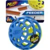 Nerf Dog Feeder EXO Ball Dog Toy, 3.8-in