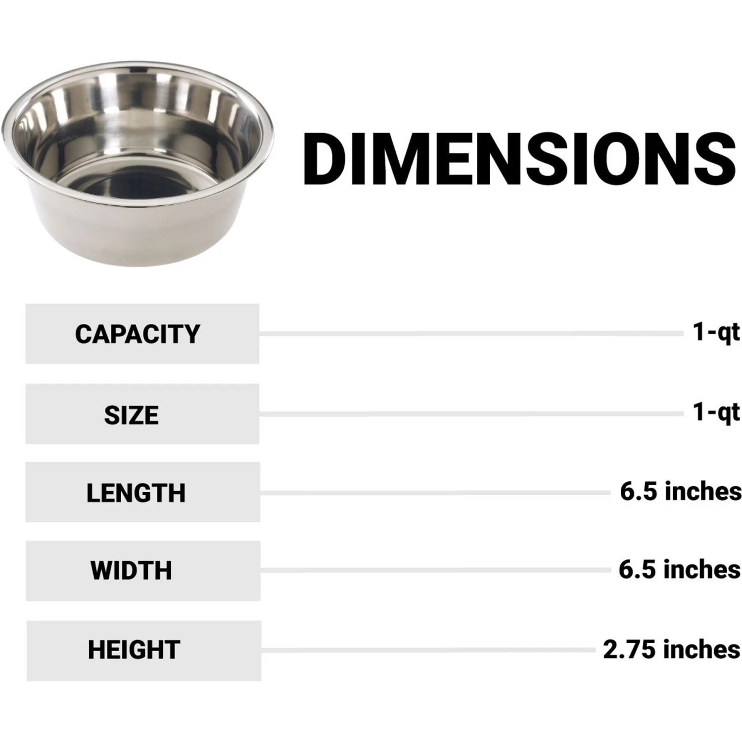 Ethical Pet Stainless Steel Mirror Finish Dog Bowl 5 Ethical Pet Stainless Steel Mirror Finish Dog Bowl - Image 3