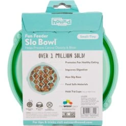 Outward Hound Non-Skid Plastic Slow Feeder Dog Bowl -Blue Buffalos Shop 190603 PT7. AC SS1800 V1631685971