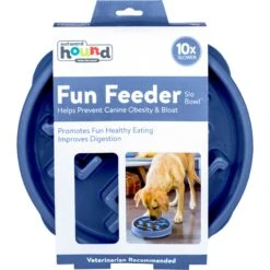 Outward Hound Fun Feeder Slow Feeder Dog Bowl -Blue Buffalos Shop 190604 PT6. AC SS1800 V1694286041