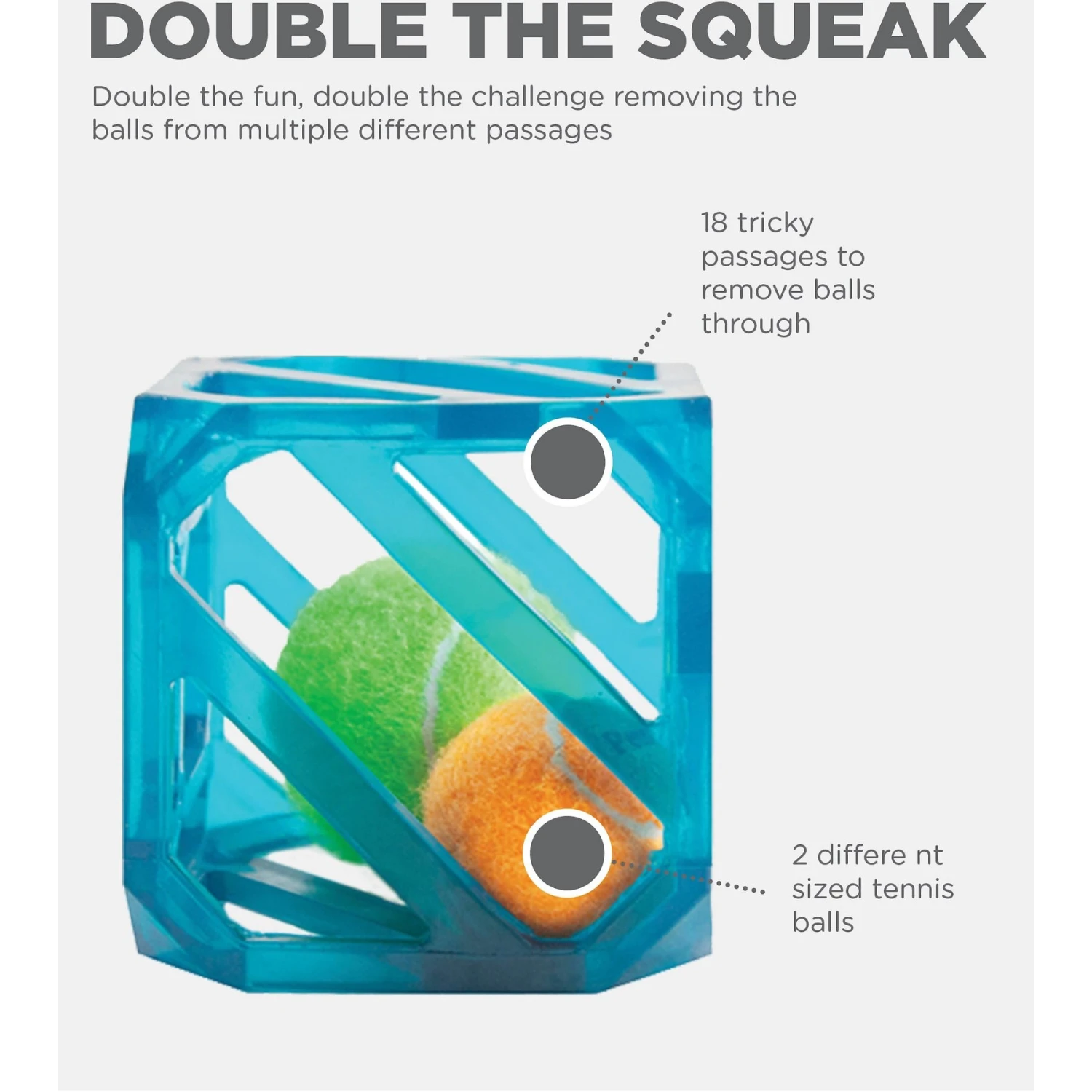 Outward Hound Puzzle Cube Interactive Dog Toy 4 Outward Hound Puzzle Cube Interactive Dog Toy - Image 2