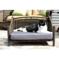 Iconic Pet Maharaja Rattan Sofa Cat & Dog Bed With Removable Cover, Caramel & Mocha 9 Iconic Pet Maharaja Rattan Sofa Cat & Dog Bed With Removable Cover, Caramel & Mocha -Blue Buffalos Shop 192468 PT3. AC SS1800 V1568755949