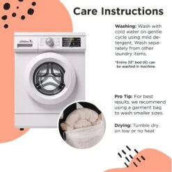 Best Friends By Sheri Calming Lux Fur Donut Cuddler Bolster Cat & Dog Bed -Blue Buffalos Shop 193297 PT7. AC SS1800 V1671723760