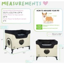 Petique Bedside Lounge Elevated Dog Bed 11 Petique Bedside Lounge Elevated Dog Bed -Blue Buffalos Shop 193996 PT3. AC SS1800 V1698154729