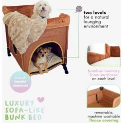 Petique Bedside Lounge Elevated Dog Bed 12 Petique Bedside Lounge Elevated Dog Bed -Blue Buffalos Shop 193996 PT4. AC SS1800 V1698154730