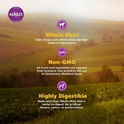 Halo Lamb Stew Adult Canned Dog Food -Blue Buffalos Shop 194484 PT5. AC SS1800 V1594851372