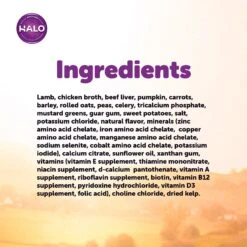 Halo Lamb Stew Adult Canned Dog Food -Blue Buffalos Shop 194484 PT6. AC SS1800 V1594919488