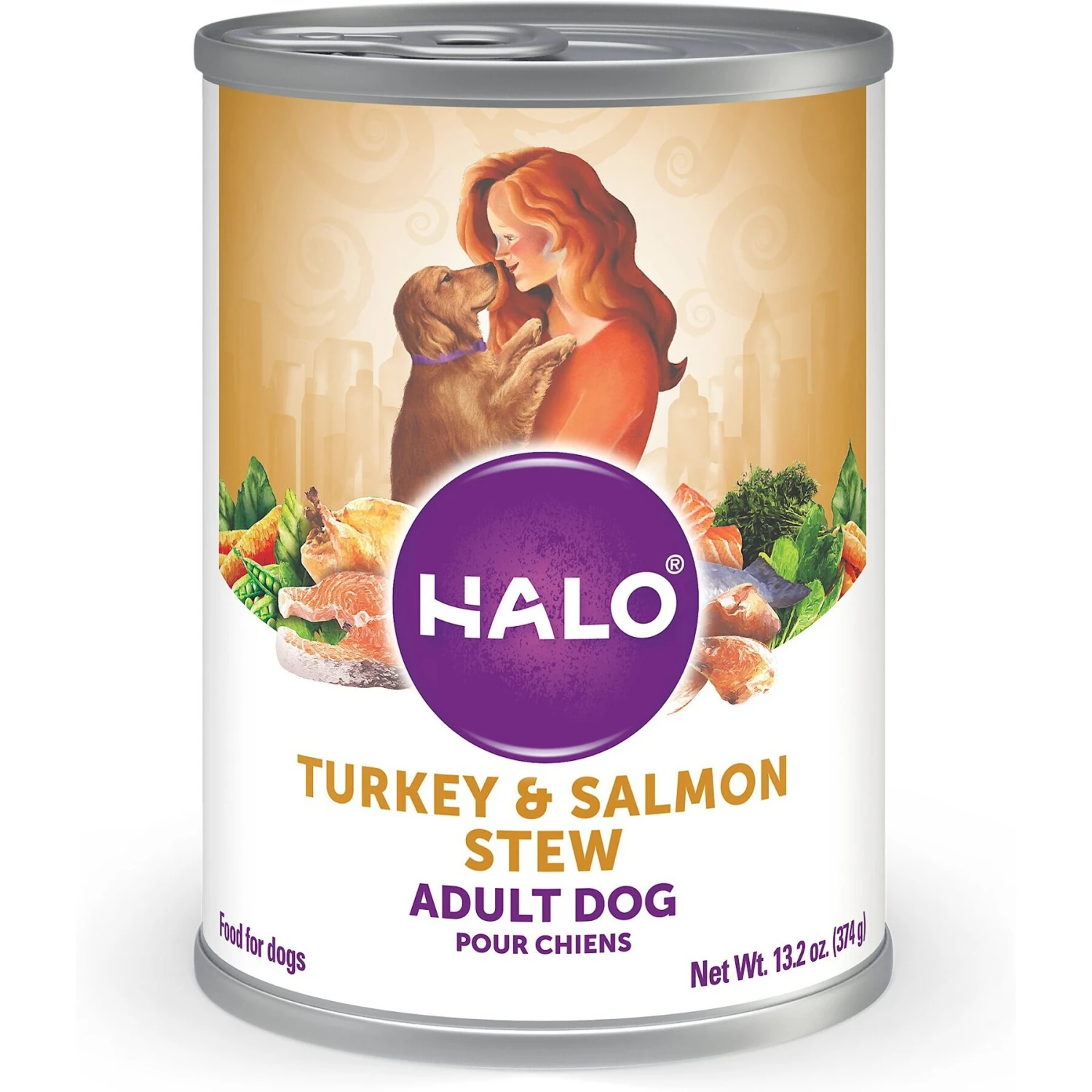 Halo Holistic Turkey & Salmon Recipe Adult Canned Dog Food 3 Halo Holistic Turkey & Salmon Recipe Adult Canned Dog Food