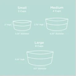 Waggo Dipper Ceramic Dog & Cat Bowl -Blue Buffalos Shop 194582 PT4. AC SS1800 V1698437563