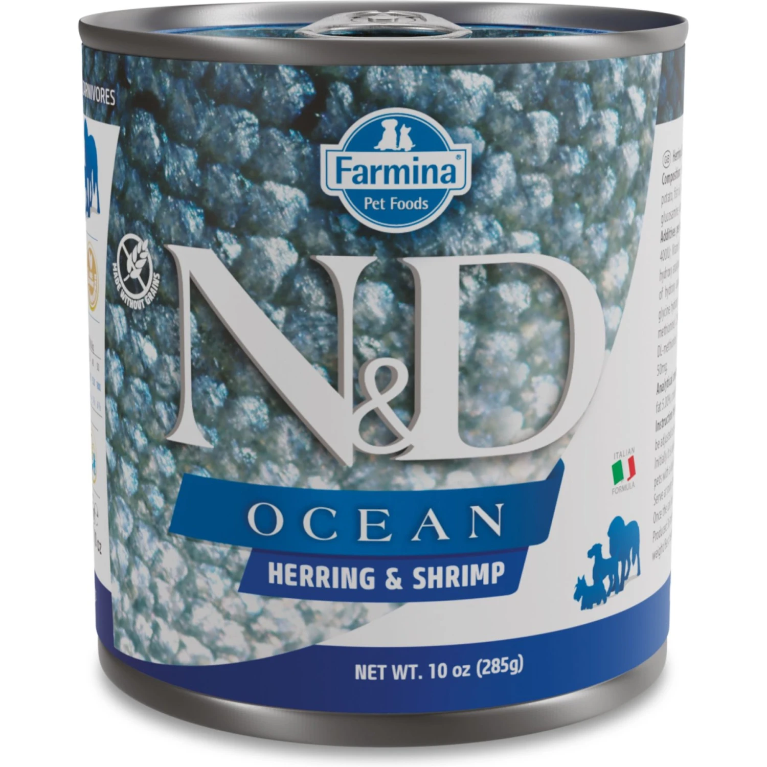 Farmina Natural & Delicious Ocean Herring & Shrimps Canned Dog Food 3 Farmina Natural & Delicious Ocean Herring & Shrimps Canned Dog Food