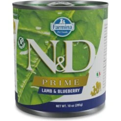 Farmina Natural & Delicious Prime Lamb & Blueberry Canned Dog Food