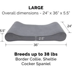 FurHaven Microvelvet Luxe Lounger Memory Foam Dog Bed With Removable Cover 15 FurHaven Microvelvet Luxe Lounger Memory Foam Dog Bed With Removable Cover -Blue Buffalos Shop 198892 PT4. AC SS1800 V1627003296