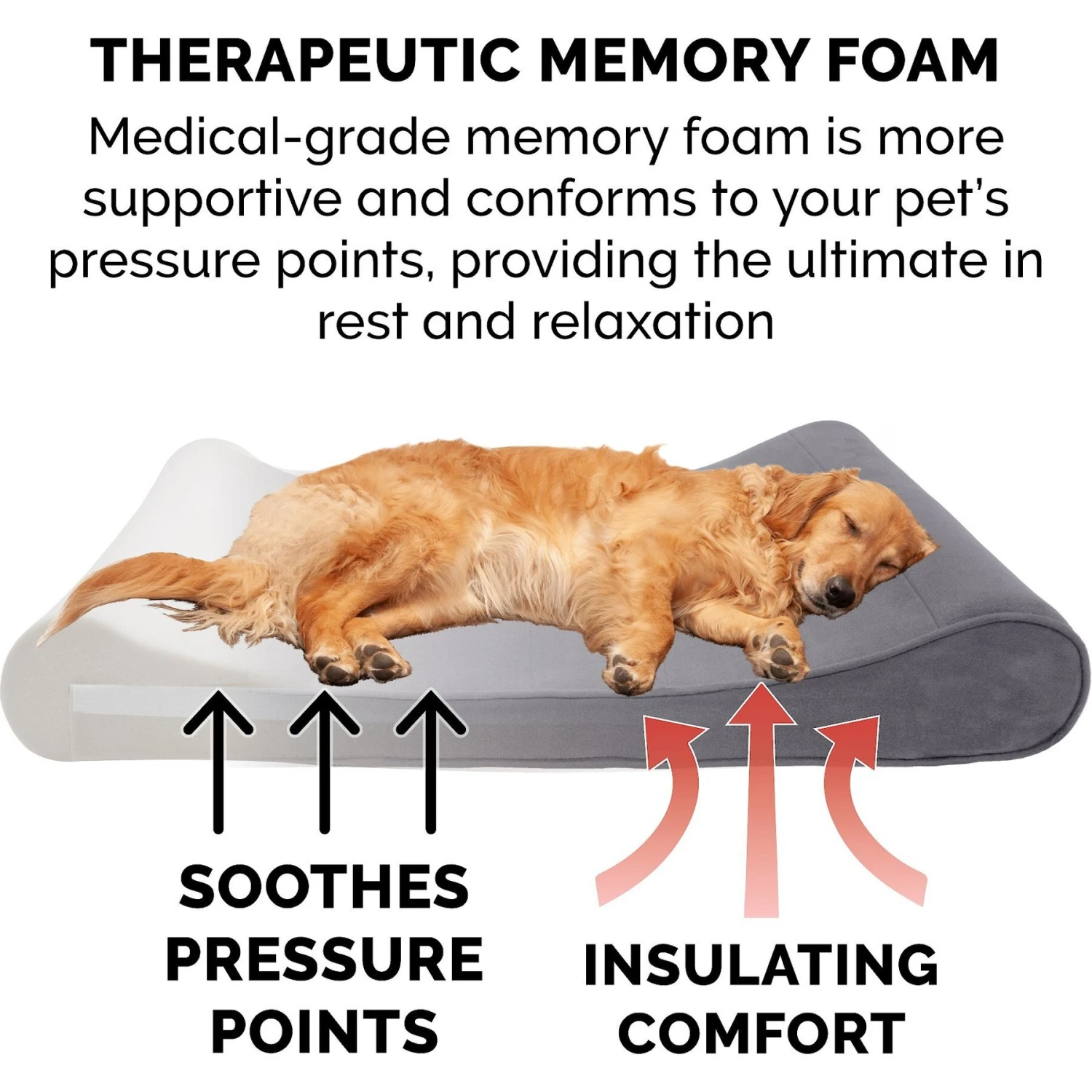 FurHaven Microvelvet Luxe Lounger Memory Foam Dog Bed With Removable Cover 9 FurHaven Microvelvet Luxe Lounger Memory Foam Dog Bed With Removable Cover - Image 7