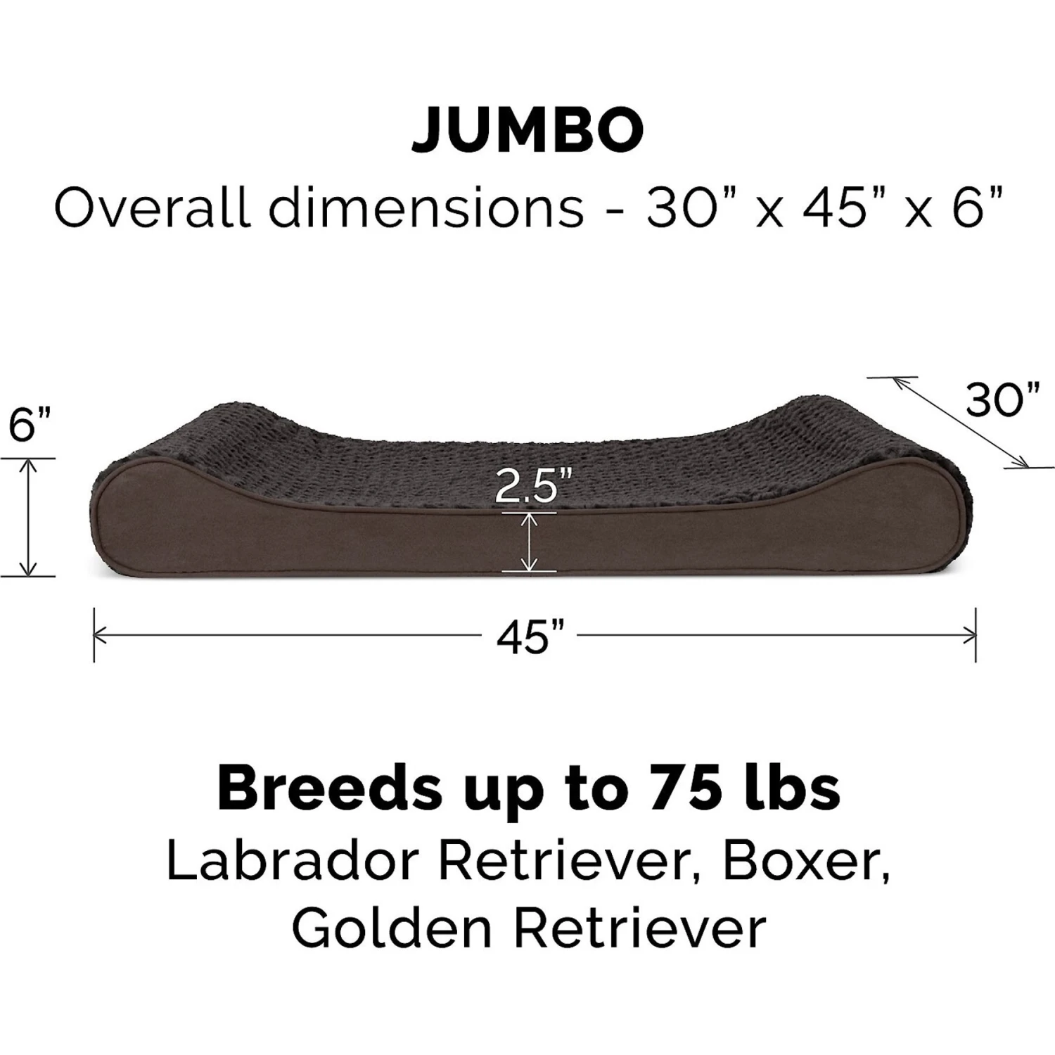 FurHaven Ultra Plush Luxe Lounger Cooling Gel Dog Bed With Removable Cover 7 FurHaven Ultra Plush Luxe Lounger Cooling Gel Dog Bed With Removable Cover - Image 5