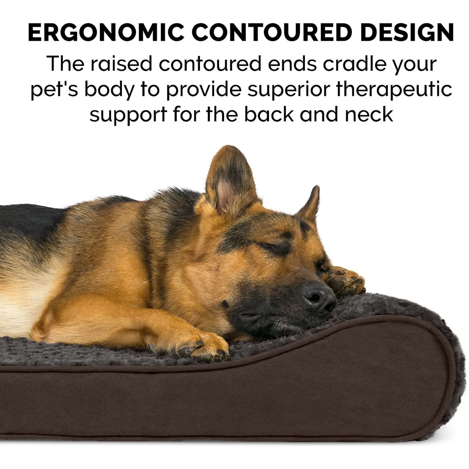 FurHaven Ultra Plush Luxe Lounger Cooling Gel Dog Bed With Removable Cover 10 FurHaven Ultra Plush Luxe Lounger Cooling Gel Dog Bed With Removable Cover - Image 8