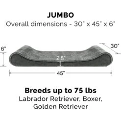 FurHaven Minky Plush Luxe Lounger Cooling Gel Dog Bed With Removable Cover 15 FurHaven Minky Plush Luxe Lounger Cooling Gel Dog Bed With Removable Cover -Blue Buffalos Shop 198983 PT4. AC SS1800 V1627611984