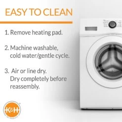 K&H Pet Products Thermo-Snuggle Cup Bomber Heated Dog & Cat Bed -Blue Buffalos Shop 199100 PT3. AC SS1800 V1647916341