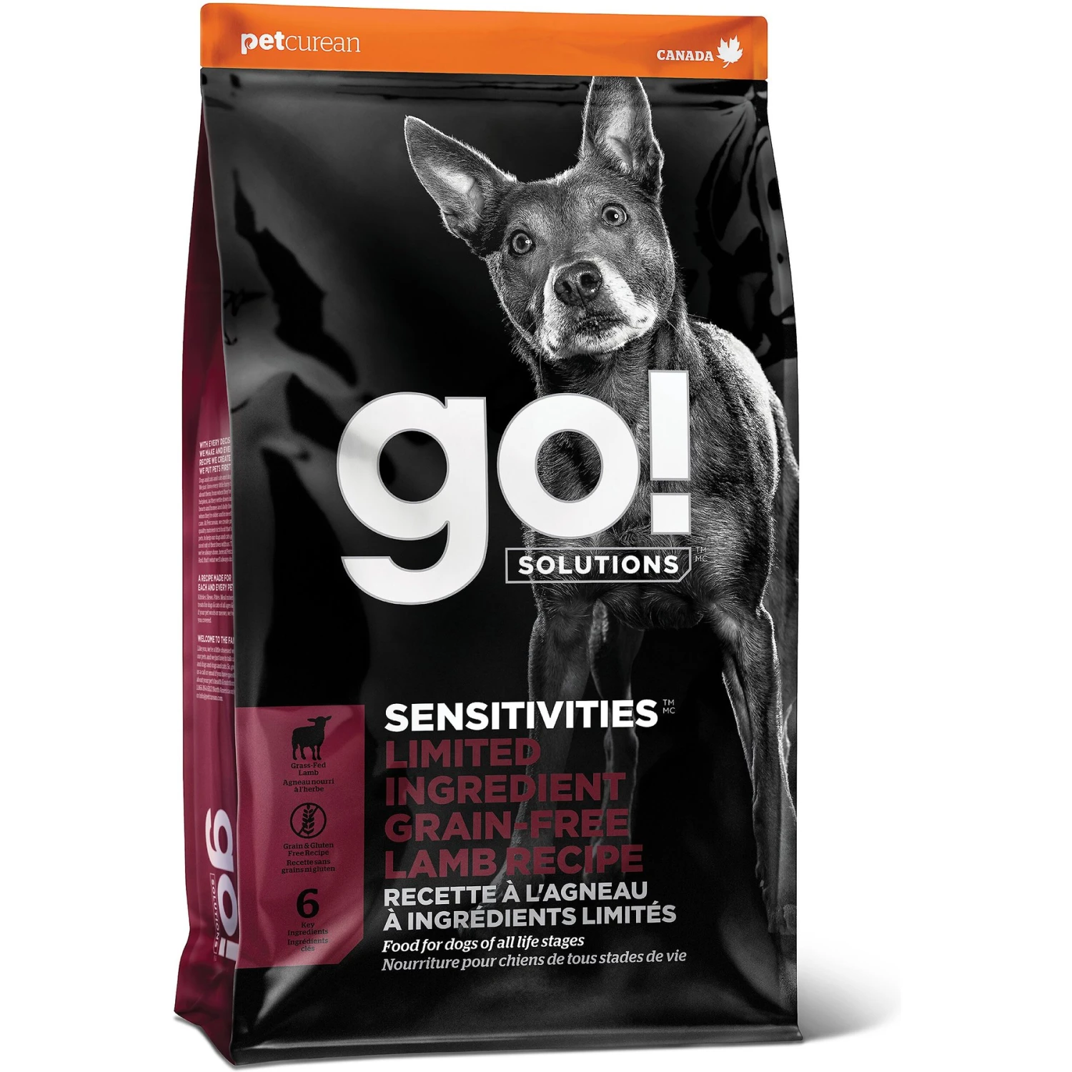 Go! Solutions Sensitivities Limited Ingredient Lamb Grain-Free Dry Dog Food 3 Go! Solutions Sensitivities Limited Ingredient Lamb Grain-Free Dry Dog Food