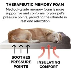 FurHaven Chaise Lounge Memory Top Cat & Dog Bed With Removable Cover -Blue Buffalos Shop 206599 PT5. AC SS1800 V1585666370