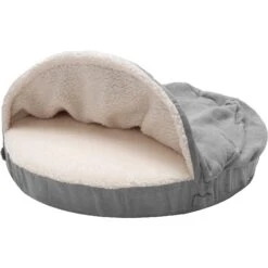 FurHaven Faux Sheepskin Snuggery Memory Top Cat & Dog Bed With Removable Cover -Blue Buffalos Shop 206661 PT2. AC SS1800 V1617152543