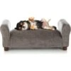Club Nine Pets Traditional Settee Sofa Cat & Dog Bed, Brown -Blue Buffalos Shop 207275 MAIN. AC SS1800 V1603914119