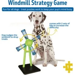 TRIXIE Windmill Activity Strategy Game Dog Toy 12 TRIXIE Windmill Activity Strategy Game Dog Toy -Blue Buffalos Shop 207407 PT3. AC SS1800 V1686333063