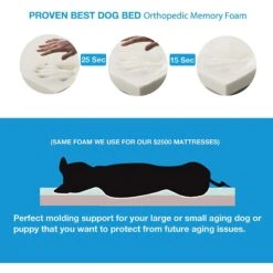 Pet Support Systems Gel Memory Foam Pillow Dog Bed 12 Pet Support Systems Gel Memory Foam Pillow Dog Bed -Blue Buffalos Shop 210153 PT4. AC SS1800 V1576697043