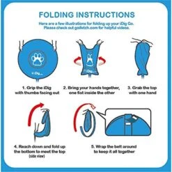 IFetch IDig Go Dog Toy, Blue -Blue Buffalos Shop 213248 PT4. AC SS1800 V1575486216