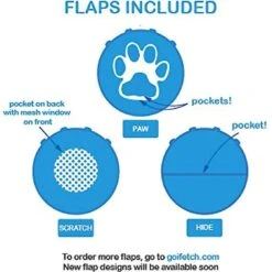 IFetch IDig Stay Dog Toy, Blue -Blue Buffalos Shop 213250 PT4. AC SS1800 V1575486214