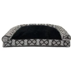 FurHaven Southwest Kilim Bolster Cat & Dog Bed 11 FurHaven Southwest Kilim Bolster Cat & Dog Bed -Blue Buffalos Shop 213485 PT2. AC SS1800 V1586539326