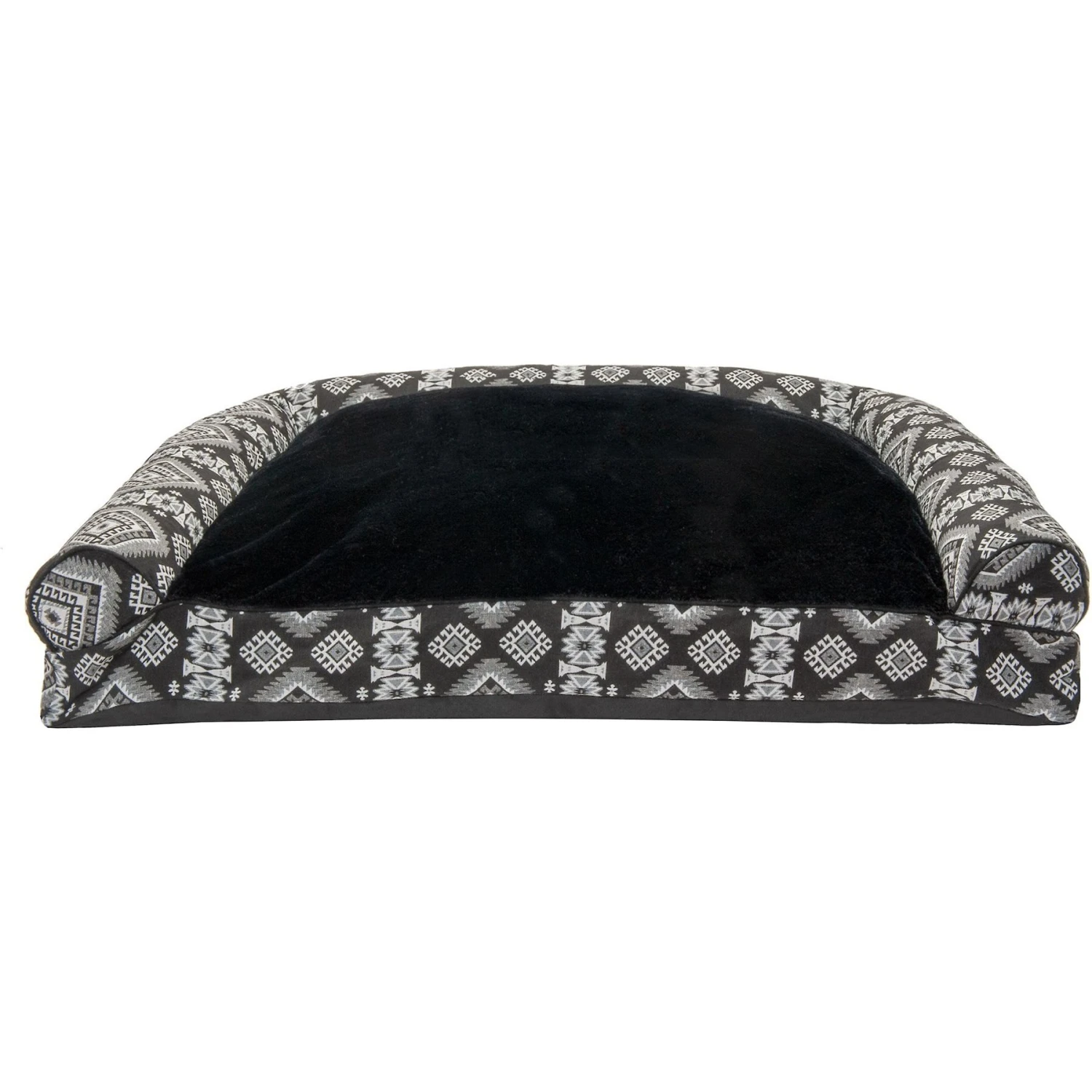 FurHaven Southwest Kilim Bolster Cat & Dog Bed 5 FurHaven Southwest Kilim Bolster Cat & Dog Bed - Image 3