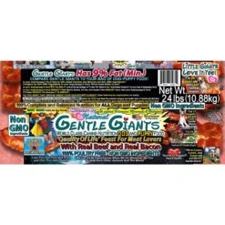 Gentle Giants Natural Non-GMO Dog & Puppy Beef & Bacon Dry Dog Food, 24-lb Bag -Blue Buffalos Shop 214551 PT4. AC SS1800 V1685727000