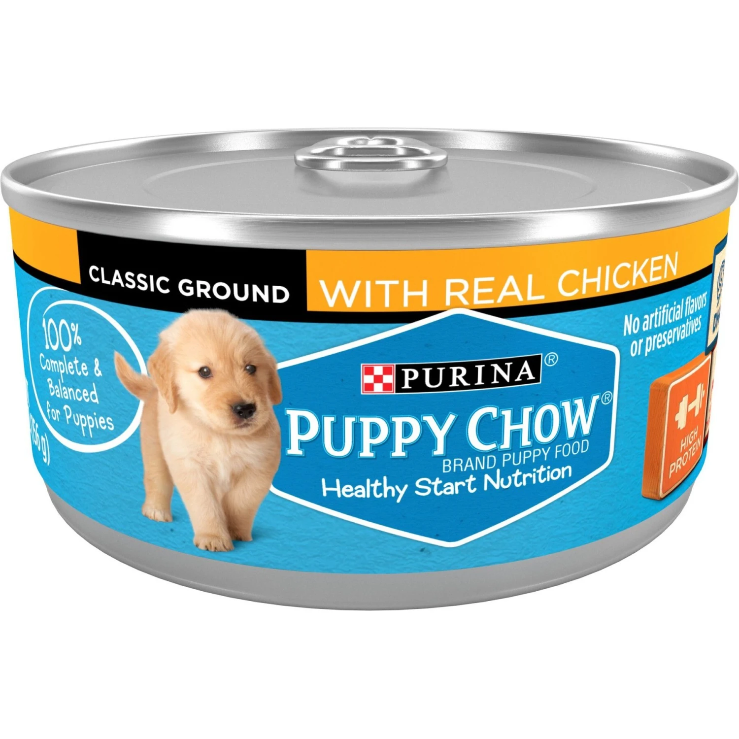 Puppy Chow Classic Ground Chicken Pate Wet Puppy Food, 5.5-oz Can, Case Of 24 3 Puppy Chow Classic Ground Chicken Pate Wet Puppy Food, 5.5-oz Can, Case Of 24