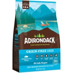 Adirondack Limited Ingredient Whitefish & Peas Recipe Grain-Free Dry Dog Food