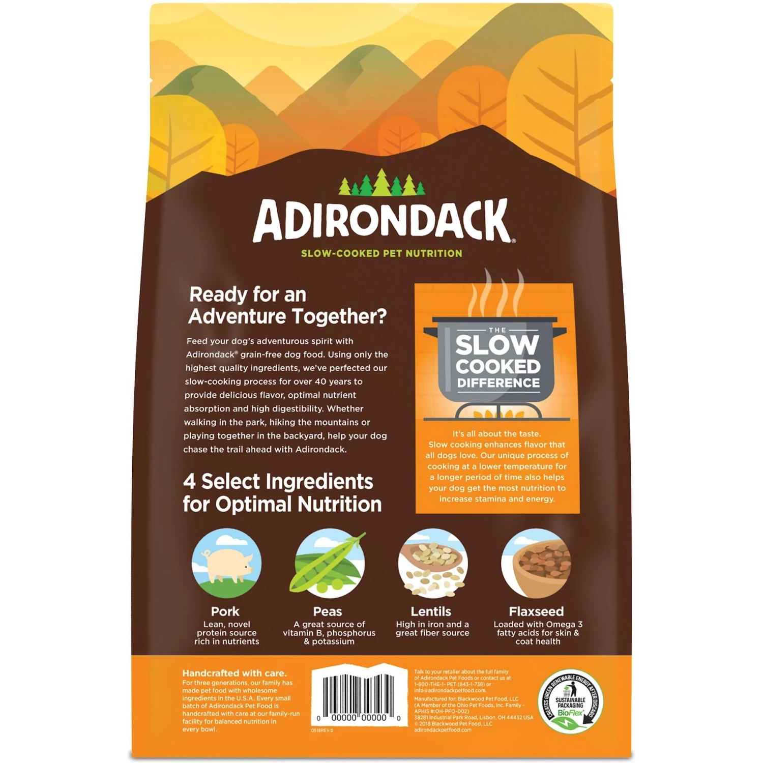 Adirondack Limited Ingredient Pork & Lentils Recipe Weight Management Grain-Free Dry Dog Food 5 Adirondack Limited Ingredient Pork & Lentils Recipe Weight Management Grain-Free Dry Dog Food - Image 3
