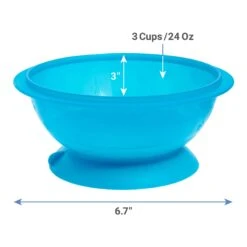 Frisco Plastic Suction Bowl, Blue -Blue Buffalos Shop 216037 PT1. AC SS1800 V1600374482