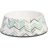 Frisco Chevron Brushed Melamine Bowl -Blue Buffalos Shop 216059 MAIN. AC SS1800 V1591020991