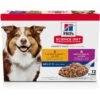 Hill's Science Diet Variety Pack Senior 7+ Canned Dog Food, 13-oz, Case Of 12 -Blue Buffalos Shop 217366 MAIN. AC SS1800 V1580221378