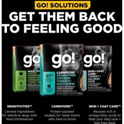 Go! Solutions Carnivore Grain-Free Chicken, Turkey & Duck Stew Dog Food -Blue Buffalos Shop 217949 PT7. AC SS1800 V1683563442