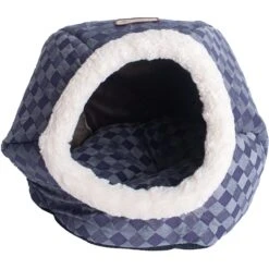 Armarkat Cuddle Cave Dog & Cat Bed, Blue Checkered -Blue Buffalos Shop 219068 PT2. AC SS1800 V1603302696