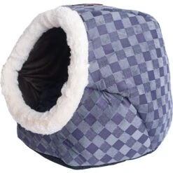 Armarkat Cuddle Cave Dog & Cat Bed, Blue Checkered -Blue Buffalos Shop 219068 PT6. AC SS1800 V1603302385