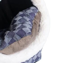 Armarkat Cuddle Cave Dog & Cat Bed, Blue Checkered -Blue Buffalos Shop 219068 PT7. AC SS1800 V1603319521