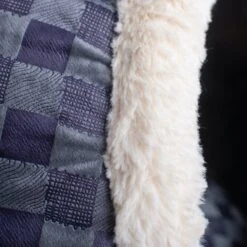 Armarkat Cuddle Cave Dog & Cat Bed, Blue Checkered -Blue Buffalos Shop 219068 PT8. AC SS1800 V1603308757