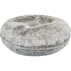 Bessie + Barnie Signature Bagel Bolster Cat & Dog Bed With Removable Cover -Blue Buffalos Shop 219333 PT3. AC SS1800 V1697582685