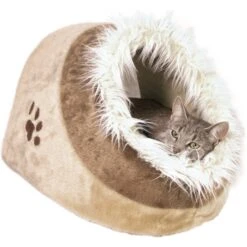TRIXIE Minou Cuddly Cave Dog & Cat Bed -Blue Buffalos Shop 221581 pt2. AC SS1800 V1582054991